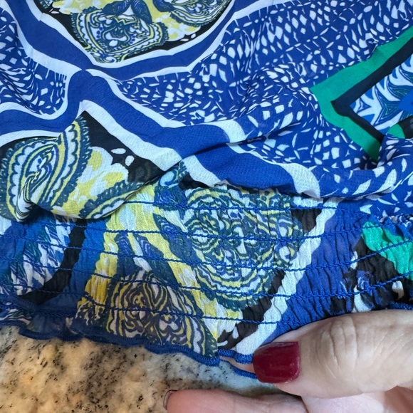 B-Wear Bwear by Byer California short sleeve blouse with built-in lining - Picture 3 of 13